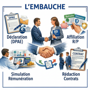 Gestion des embauches